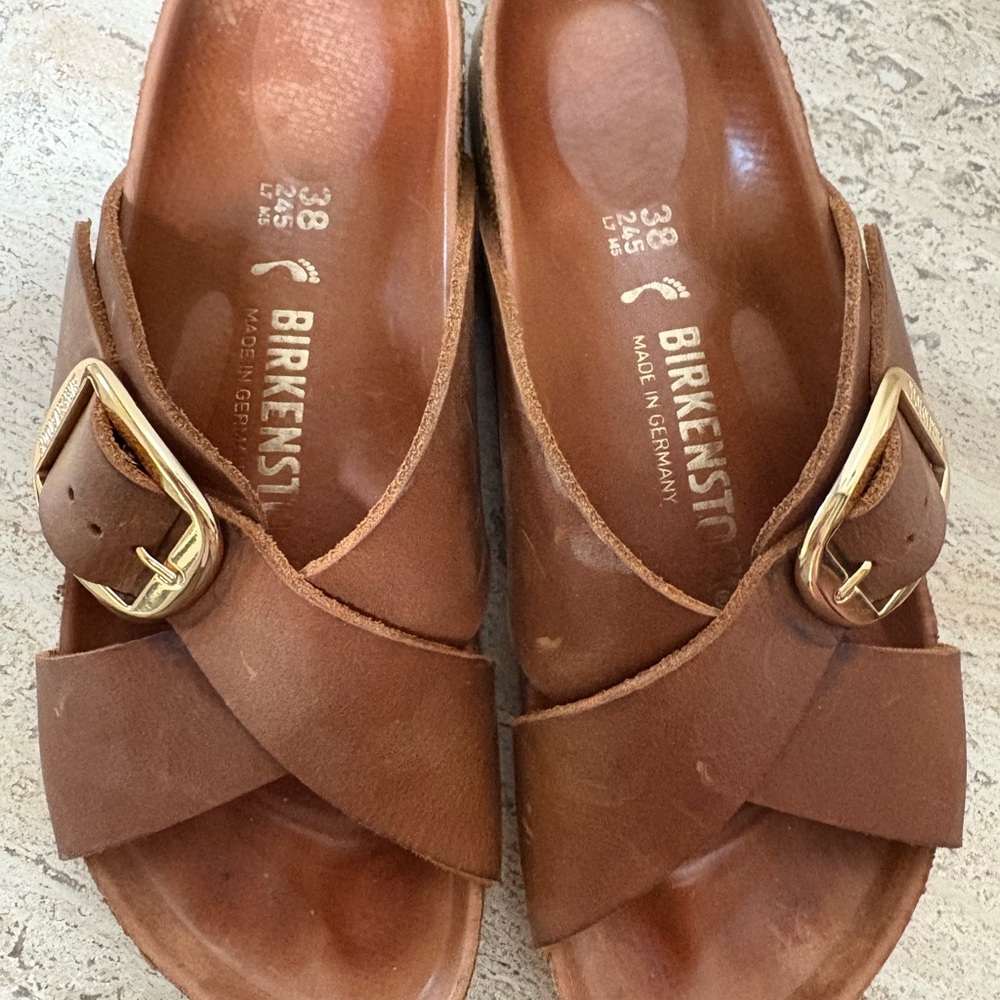 Birkenstock Women's Brown Sienna Big Buckle